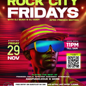 Rock City Fridays – Friday 29th November